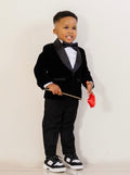Black Velvet 3 piece Suit