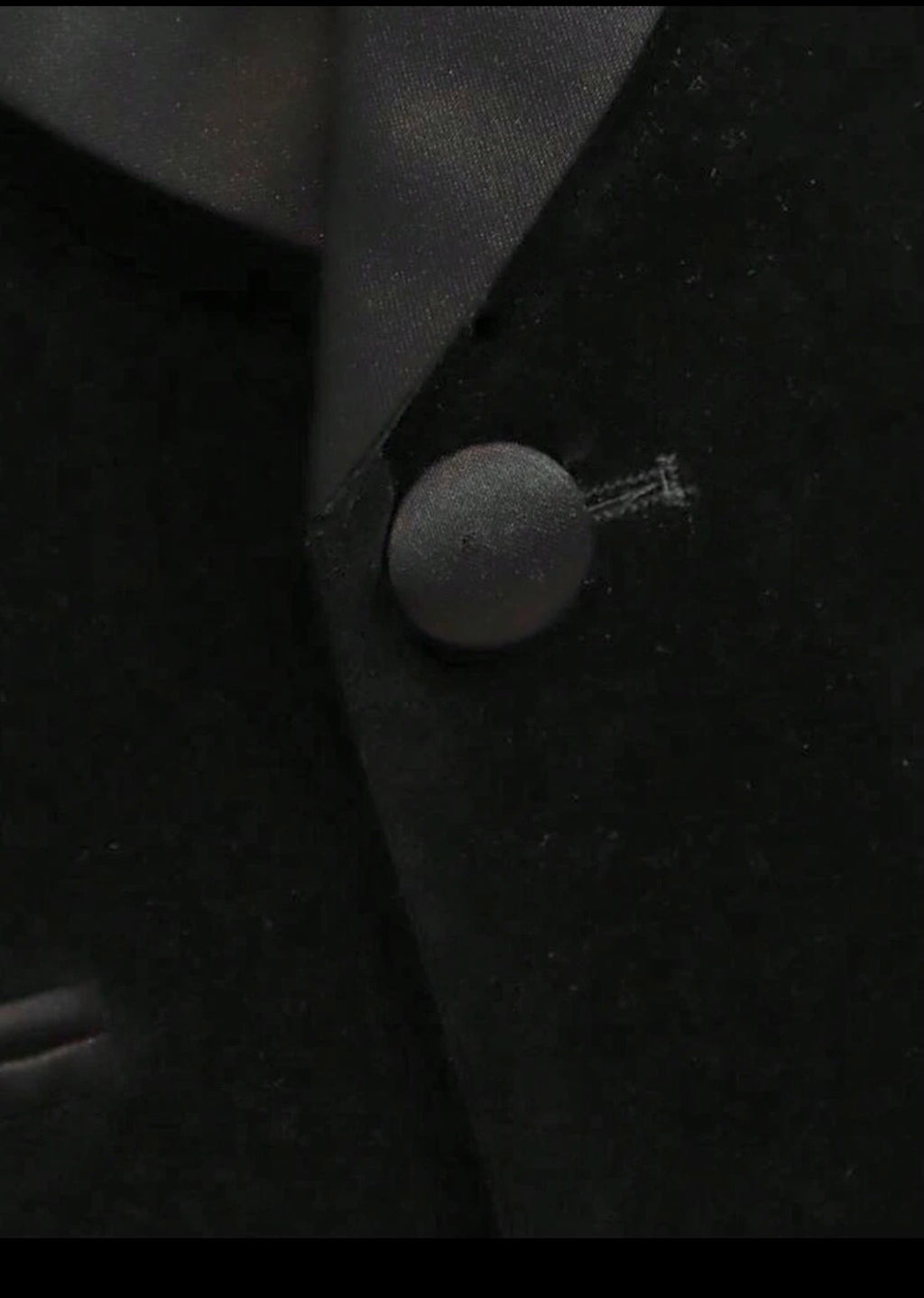 Black Velvet 3 piece Suit